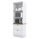 Ver imagem 3 de Torre Quente 2 Portas 2 Gav 72cm C351 Americana Branco Nature Henn