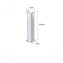 Ver imagem 2 de Suporte Cromado Porta 50 Copos Descartáveis 50/80ml Future 1149