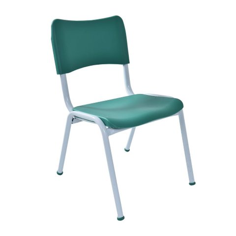 Cadeira Escolar Infantil Base Fixa Tamanho 4 Verde Fnde