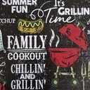 Ver imagem 3 de 10 Jogo Americano Grill - Hambúrguer Impermeável Pvc