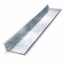 Ver imagem 3 de 2,85 Metros de Rufo Galvanizado Externo para Parede Corte 10