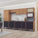 Ver imagem 1 de Cozinha Modulada 6 Peças 14 Portas 1 Gaveta Thalita