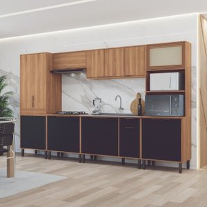 Cozinha Modulada 6 Peças 14 Portas 1 Gaveta Thalita