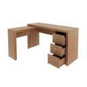 Ver imagem 3 de Mesa para Escritório Me4101 Amêndoa Tecnomobili