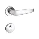 Ver imagem 1 de Fechadura Victória Externa 45mm Roseta Cromado 108449/6010/45 Zc Arouca