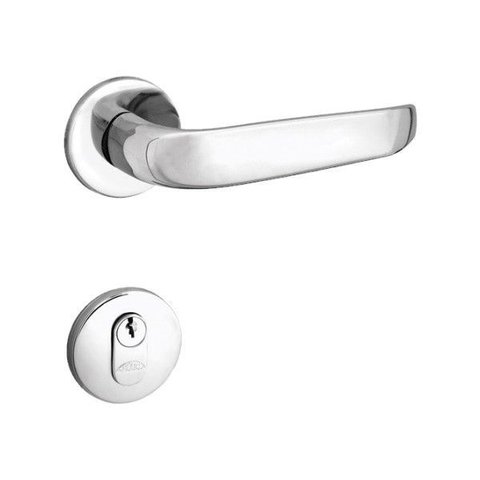 Fechadura Victória Externa 45mm Roseta Cromado 108449/6010/45 Zc Arouca