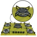 Ver imagem 4 de Fogão Cooktop a Gás Chapa 5 Bocas Tripla Chama 127/220v Marmorizado Marmore Amarelo