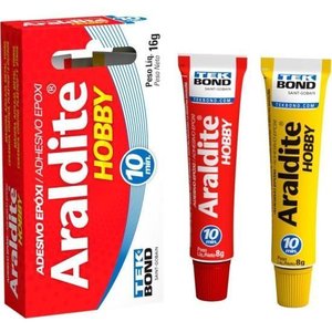 Adesivo Araldite Hobby 16g Tekbond - Cx / 6 [f002]