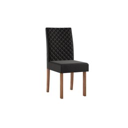 Conjunto Sala de Jantar Mesa Louise 160cm Tampo Vidro/mdf com 6 Cadeiras Dália - 5