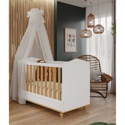 Berço Mini Cama Bala de Goma Espresso Móveis - 8