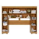 Ver imagem 2 de Guarda-roupa Casal Modulado Odin Premium com Pés 4 Portas Cinamomo/ Off White - Pnr Móveis