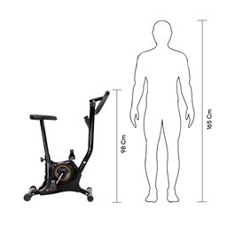Bicicleta Ergométrica Vertical Gallant Trainer GBE1HBTA-PT - 3