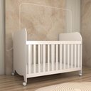 Ver imagem 6 de Quarto de Bebê Completo Sueño Cômoda 4 Gavetas 100% Mdf Branco Brilho - Panorama Móveis