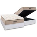 Ver imagem 2 de Cama Box Baú Crc Casal +Colchão Molas Master Pocket Libertá Inovaflex 138