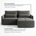Ver imagem 4 de Sofá Cama Reclinável sem Caixa 260cm Tóquio