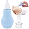 Aspirador Nasal Bebe 2 em 1 Respire Bem Azul Lolly - 1