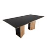 Conjunto Sala de Jantar Mesa Ayla 200cm Tampo Vidro/mdf com 8 Cadeiras Elegance - 4
