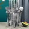 Faqueiro 25 Peças Inglaterra Silver Inox | Ke Home - 2