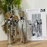 Faqueiro 25 Peças Inglaterra Silver Inox | Ke Home - 3