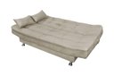Ver imagem 2 de Sofá Cama 3 Lugares com Pillow Reclinável 190 Larg Salomé Matrix