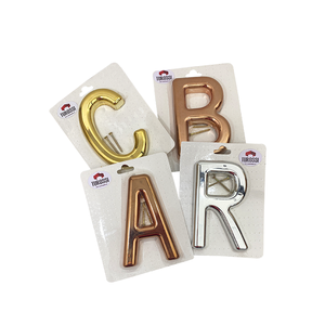 Letras Residencial PVC Espelhado 15 Cm Resistente Elegante:Prata/A