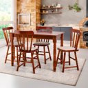 Ver imagem 7 de Conjunto Mesa Jantar Madeira/mdf com 4 Cadeiras Estofadas - Dalas Imbuia