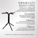 Ver imagem 2 de Base de Mesa Redonda Quadrada Apoio Vidro Granito Mármore Luna Desmontável