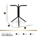 Ver imagem 4 de Base de Mesa Redonda Quadrada Apoio Vidro Granito Mármore Luna Desmontável