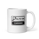 Ver imagem 3 de Caneca de Porcelana Meme Alto em Carisma