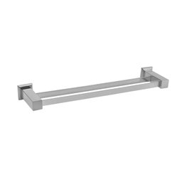 Porta Toalha de Banho Duplo 62cm Inox Premium PR4092 Ducon Metais - 1