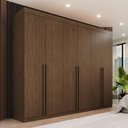 Ver imagem 2 de Guarda-roupa 6 Portas 8 Gavetas Mdf Dubai – Mais Móveis - New Canion