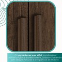 Ver imagem 6 de Guarda-Roupa 6 Portas 8 Gavetas MDF Dubai – Mais Móveis - New Canion
