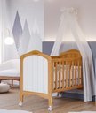Ver imagem 1 de Berço Mini Cama Alegria Espresso Móveis Bege/Nature/Branco