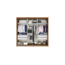 Ver imagem 2 de Guarda Roupa Casal 2 Portas 4 Gavetas Geom Novo Horizonte