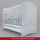 Ver imagem 7 de Berço Mini Cama Henn Bala de Menta Branco I02-10