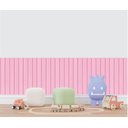 Ver imagem 1 de Adesivo de Parede Ripa Ripado Rosa Cerca de Madeira