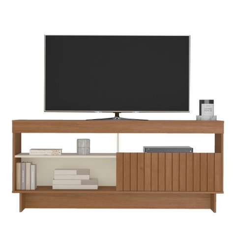 Rack para Tv até 65" City Cinamomo/off White Artely