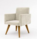 Ver imagem 1 de Poltrona Decorativa Talita Cor Bege