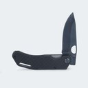 Ver imagem 5 de Canivete Cimo Eclipse Black Titanium Cabo Fibra de Carbono com Clip - Ec85-bti