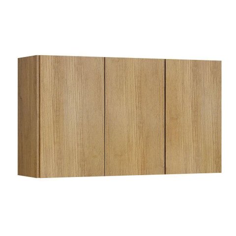 Armário Aéreo para Cozinha 3 Portas 120cm Dakota Valdemóveis Cinamomo