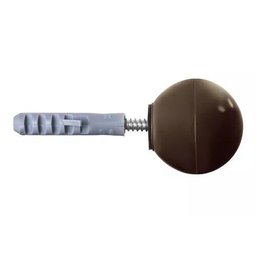 Kit 4 Peças - Batedor/amortecedor de Porta:marrom - 2