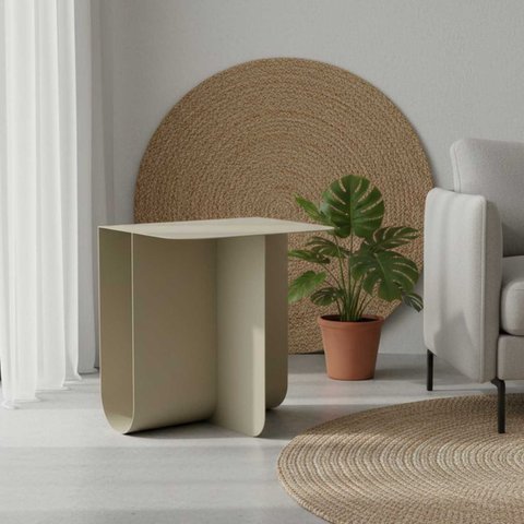 Mesa Apoio Lateral 45cm Moderna Verso Rivatti