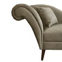 Ver imagem 2 de Recamier Divã Olivia 1,30cm Linho Bege - Dominic Decor