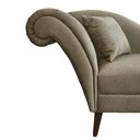 Ver imagem 2 de Recamier Divã Olivia 1,30cm Linho Bege - Dominic Decor