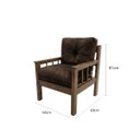 Ver imagem 5 de Sofá 3 Lugares + 2 Poltronas Madeira Maciça Veludo Sala