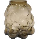 Ver imagem 1 de Vaso Conka Decorativo Cachepô Enfeite  25x24x24cm Vidro Âmbar