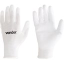 Ver imagem 2 de Luva poliéster helanca g branco palma pu ca30909 - Vonder
