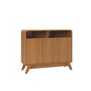 Ver imagem 4 de Bancada Nature Moderno 3 Portas 1 Gaveta MDF 95cm Mais de Casa
