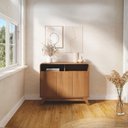 Ver imagem 1 de Bancada Nature Moderno 3 Portas 1 Gaveta MDF 95cm Mais de Casa