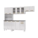 Ver imagem 2 de Cozinha Completa de Aço 4 Peças Armário para Forno/Micro e Balcão Multimóveis CR20371
